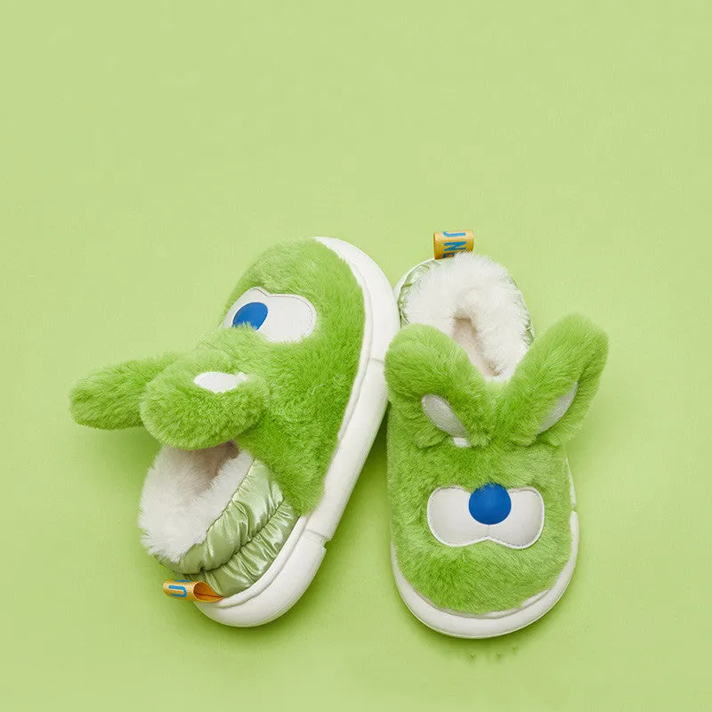 Children's Rabbit Ears Slippers - Anti-Skid