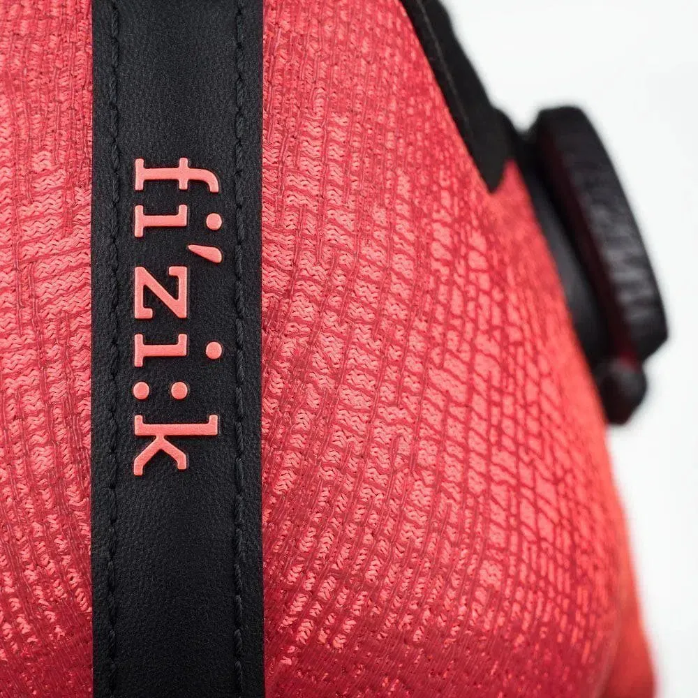 FIZIK Road Cycling Shoes R1 Vento Infinito Knit Carbon 2 - Coral/Black