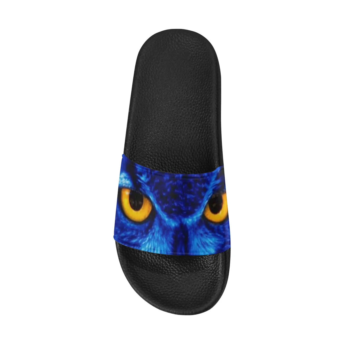 FLASHY BLUE OWL Women's Slide Sandals