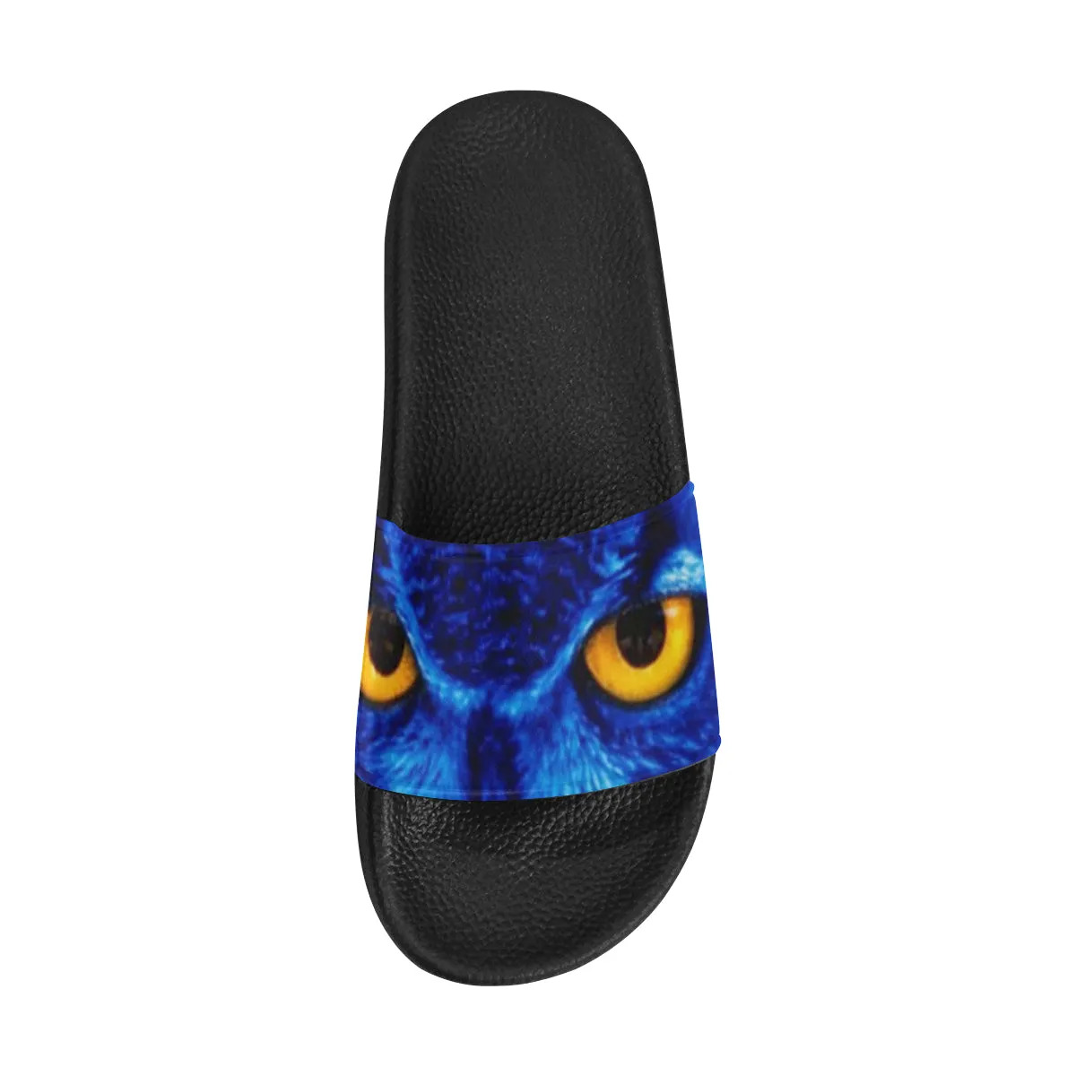 FLASHY BLUE OWL Women's Slide Sandals