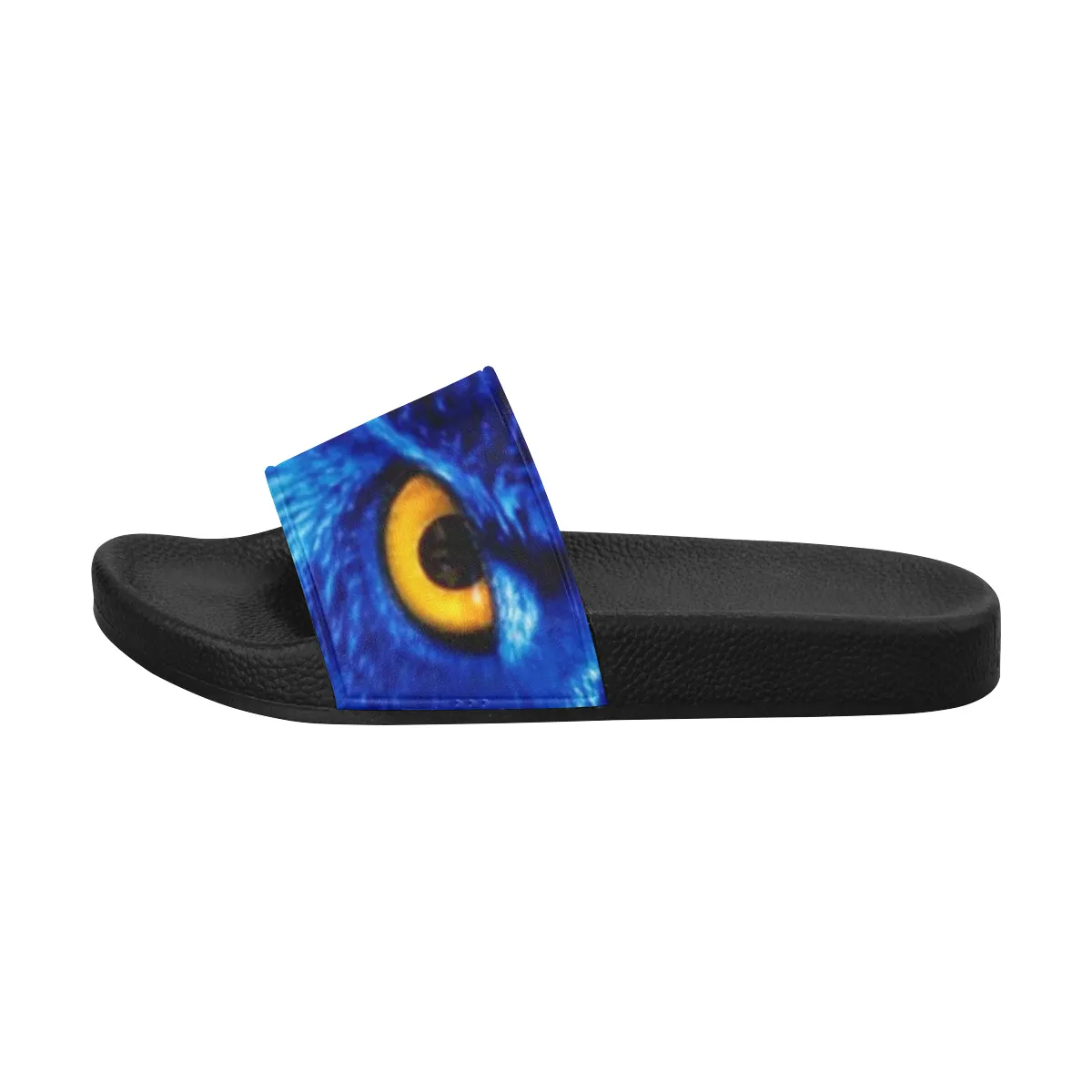 FLASHY BLUE OWL Women's Slide Sandals
