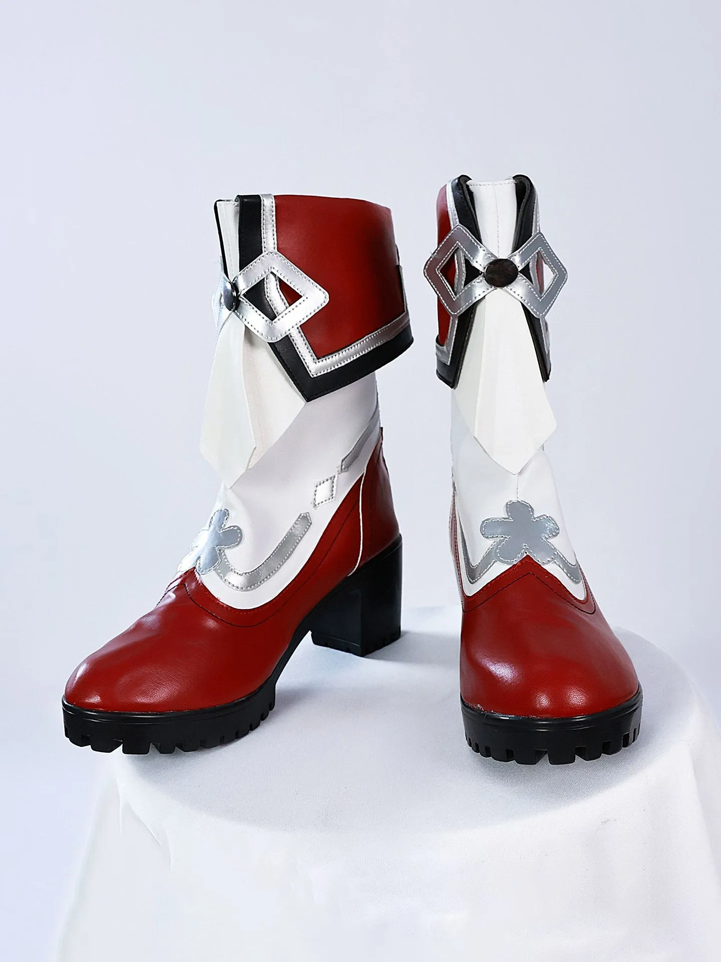 Genshin Impact Cherries Snow-Laden Hu Tao Cosplay Shoes