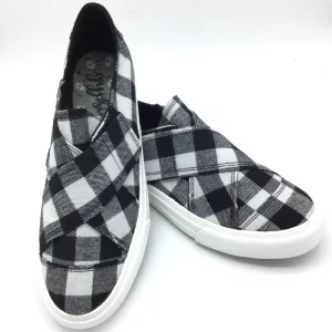 Gypsy Jazz Plaid Along Slip on Sneaker