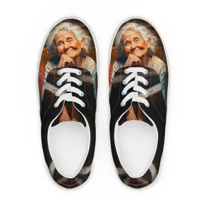 Joyful Struggle Women’s lace-up canvas shoes