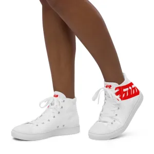King YAHWEH Women’s high top canvas shoes