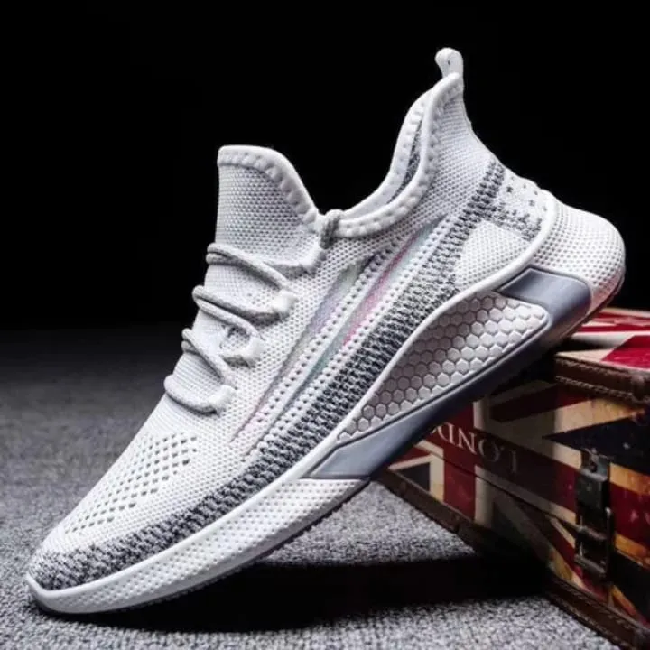 Lace-up Man Sneakers Mesh Sport Shoe for Men S384061