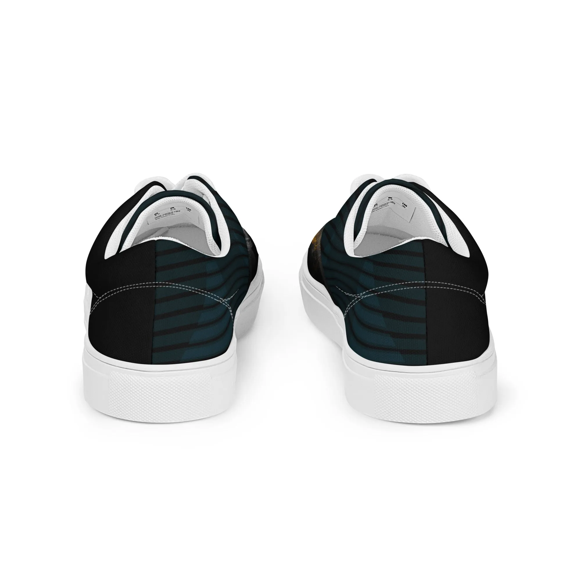 Majestic Aura Women’s lace-up canvas shoes