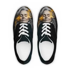 Majestic Aura Women’s lace-up canvas shoes