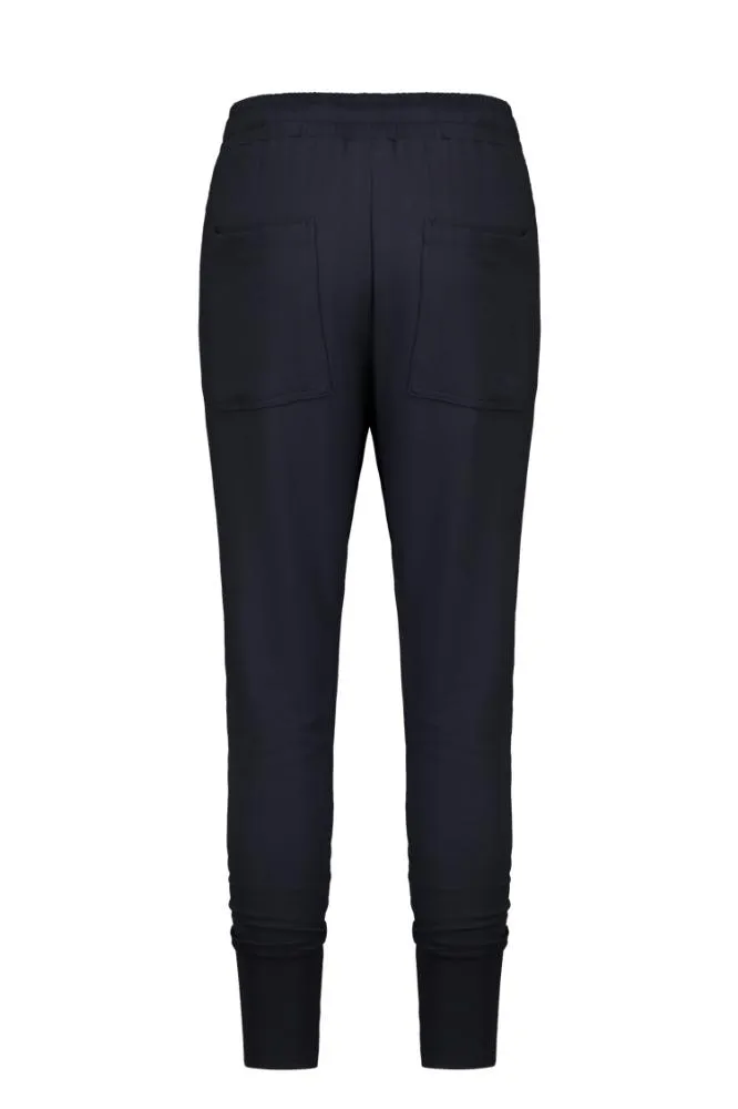 Moke Violet Pants Navy
