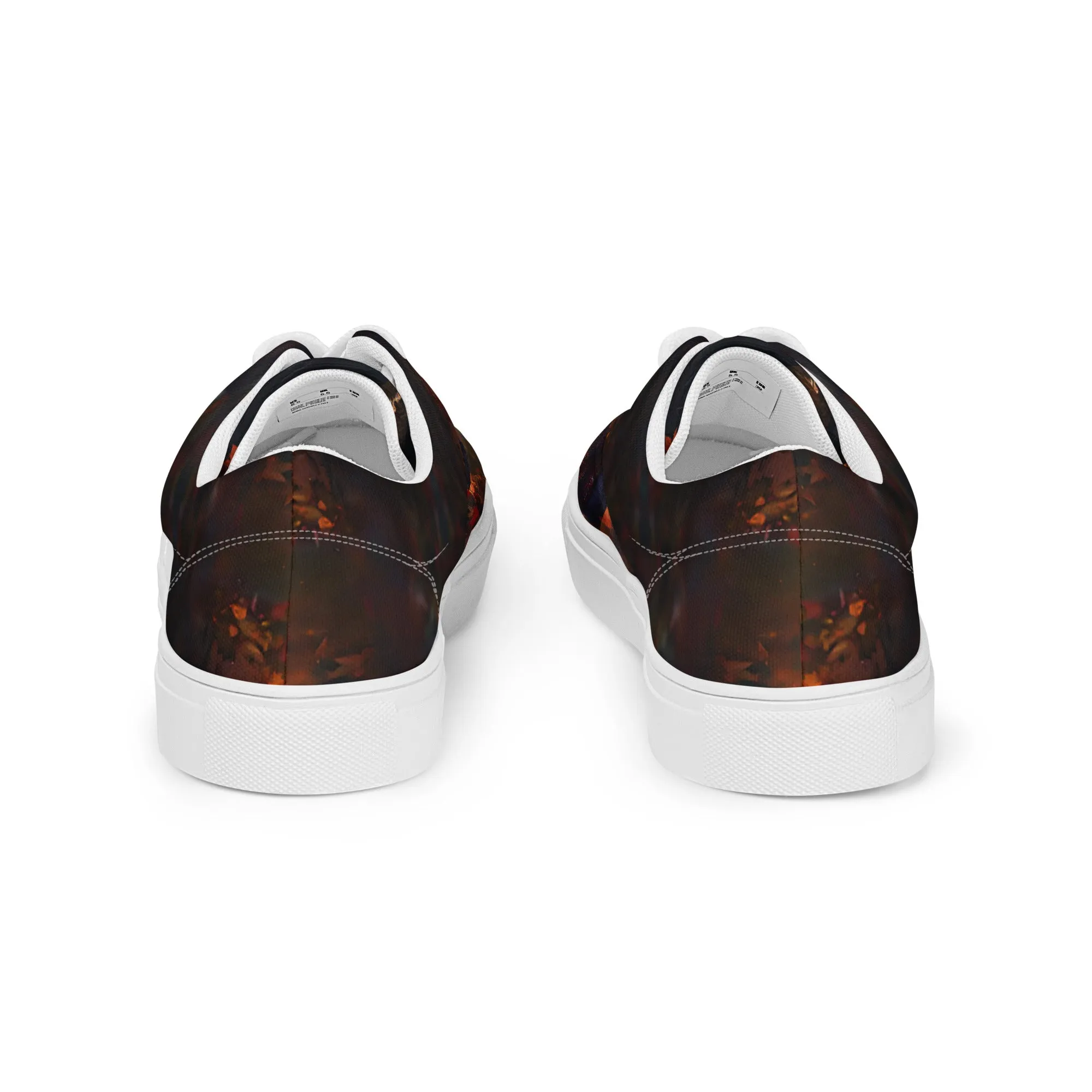 Mom's Pawtner Women’s lace-up canvas shoes