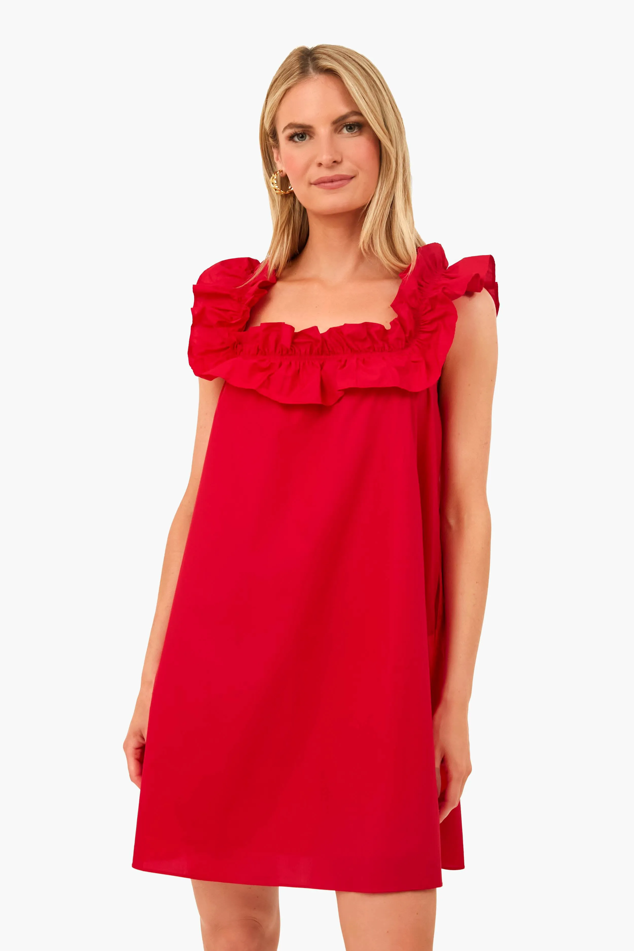 Red Maria Mini Dress