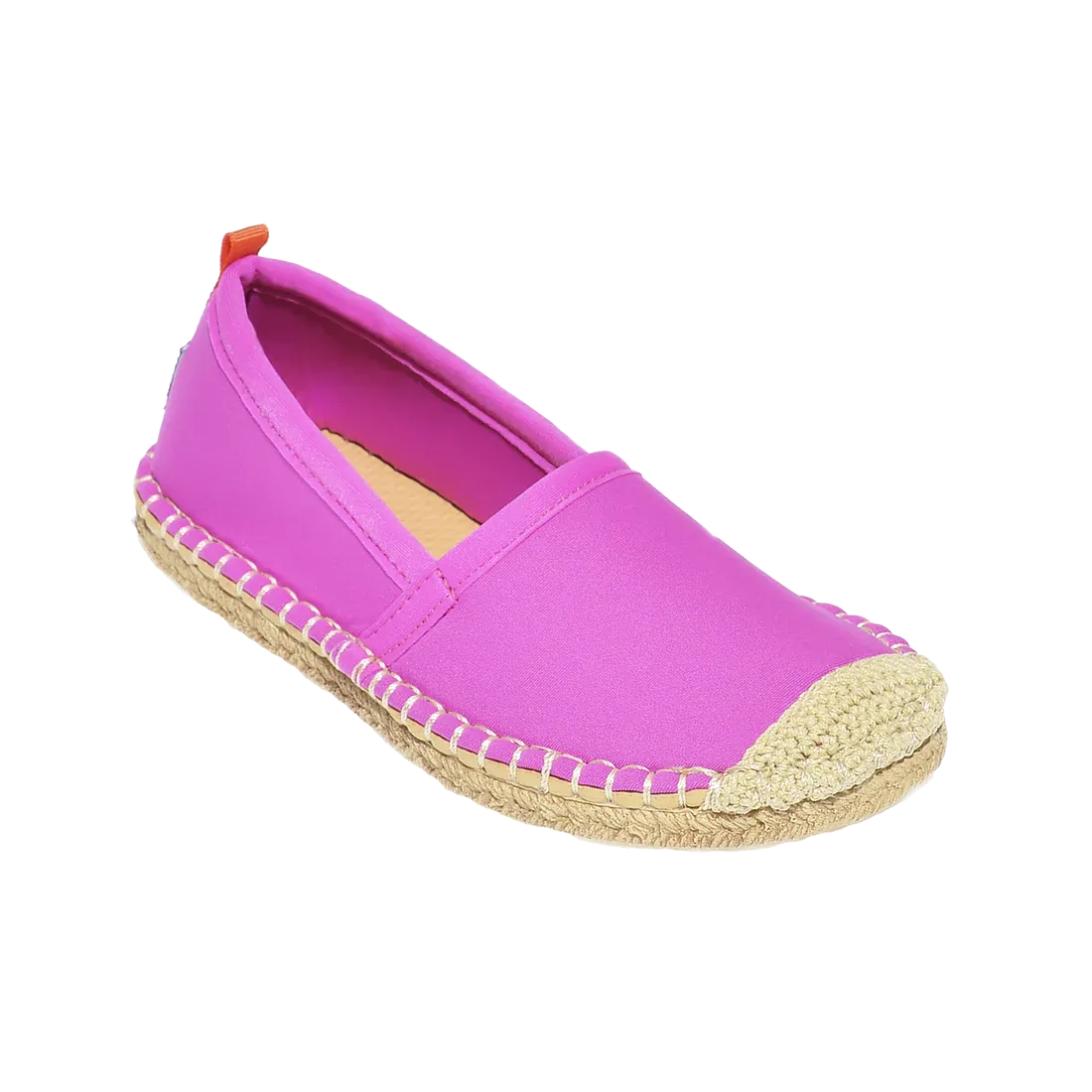 Sea Star Beachwear Kids Beachcomber Espadrille Water Shoe, Hot Pink