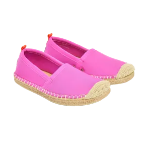 Sea Star Beachwear Kids Beachcomber Espadrille Water Shoe, Hot Pink