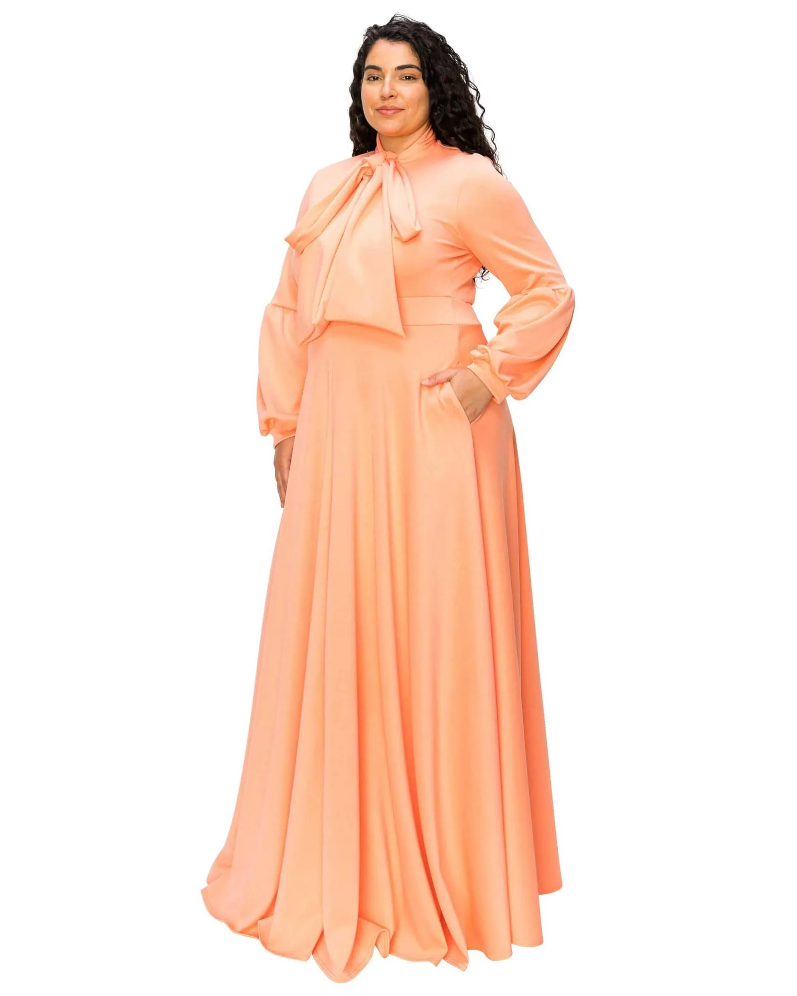 Tiger Bella Donna Dress | Peach