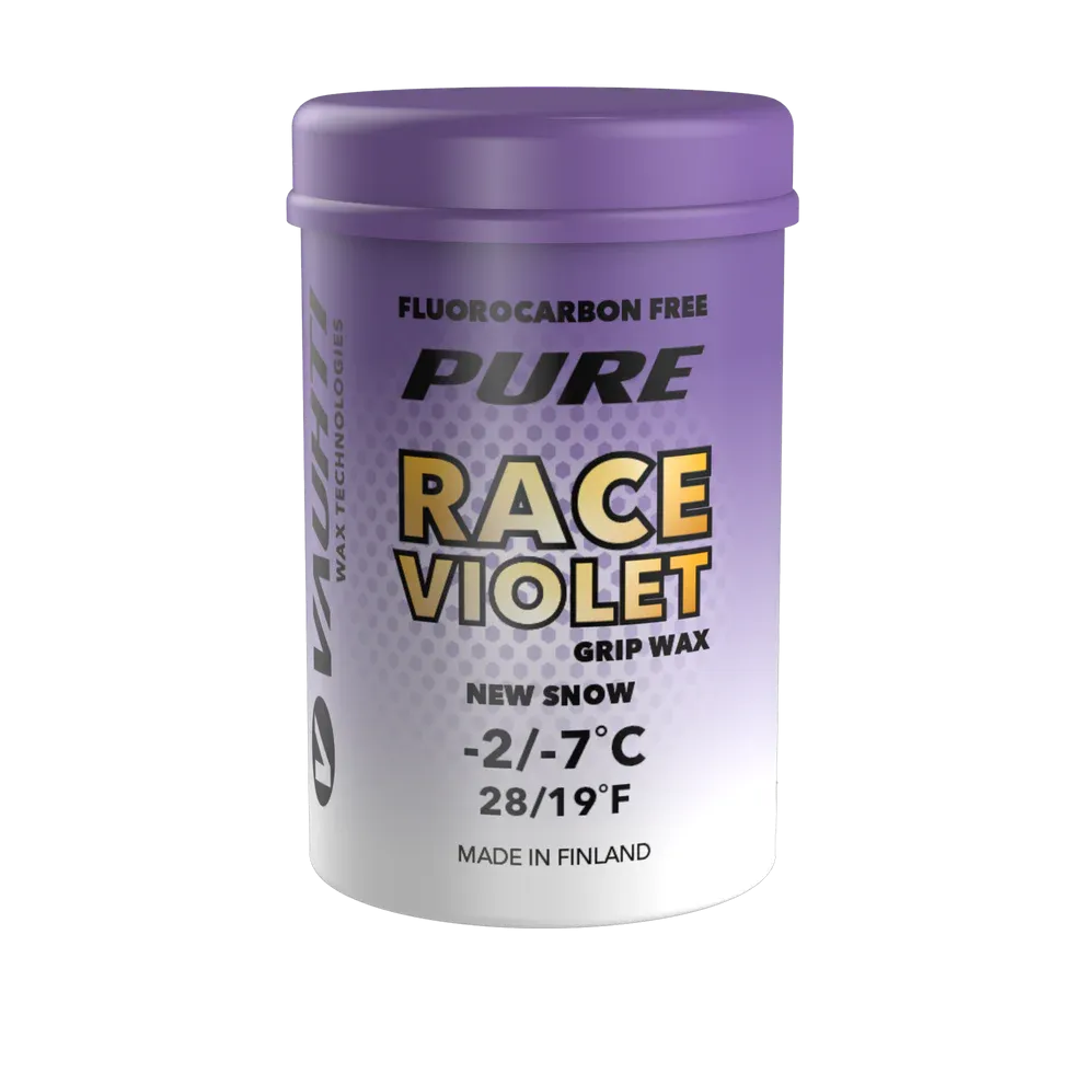Vauhti Race Grip Wax Violet -2 to -7C New Snow